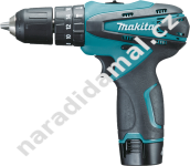 Aku příklepová vrtačka/šroubovák Makita HP330DWE 10,8V/1,3Ah Li-ion