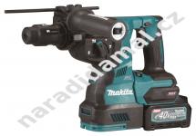 Makita HR004GM201 aku kladivo vrtací/sekací SDS-Plus 40V/4Ah XGT Li-ion s výměnným sklíčidlem