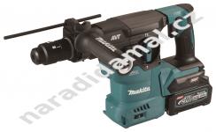 Makita HR009GM203 aku kladivo s AWS vrtací/sekací SDS-Plus 40V/4Ah XGT Li-ion s výměnným sklíčidlem