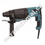 Makita HR2670X3 kombinované kladivo vrtací/sekací SDS-Plus