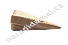 Klín štípací dřevorubecký Helko K13417 ocelový čtyřcípý špičatý délky 17,5 cm