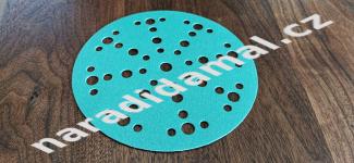 Klingspor 359066 Brusný papír pr.150 mm P100 PS77CK děrování MULTI-JETSTREAM2 suchý zip