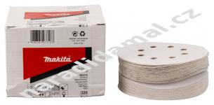 Brusný papír na suchý zip pr.125 mm zrno 320, otvorů 8 Makita P-37459