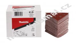Makita P-42597 brusný žehličkový výsek 94x94x94 mm na suchý zip zrno  40 6 děr