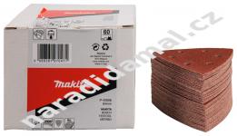 Makita P-42606 brusný žehličkový výsek 94x94x94 mm na suchý zip zrno 60 6 děr