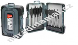 Vrtáky Makita P-80802 ploché do dřeva sada - 9 dílná