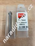 Záhlubník HSS-G Makita P-73542 kuželovitý 3-břitý průměr  8,3 mm
