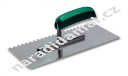 Stalco S-37218 nerezové zubové hladítko 280 x 130 mm