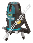 Laser křížový Makita SK312GDZ samonivelační 10,8/12V CXT Li-ion zelené čáry