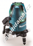 Laser křížový Makita SK40GDZ samonivelační 10,8/12V CXT Li-ion zelené čáry