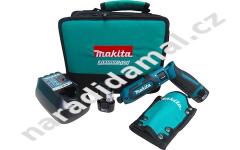 Aku rázový utahovák 1/4" Makita TD022DSE 7,2V/1,5Ah Li-ion