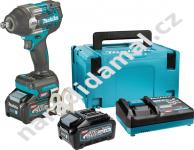 Makita TW007GM201 aku rázový utahovák 1/2'' 40V/4Ah XGT Li-ion
