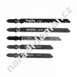 Pilové listy Makita A-86898 do přímočaré pily kombinace 5 druhů plátků