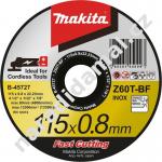 Řezný kotouč Makita B-45727 Z60T-BF 115 x 0,8 x 22,23 mm