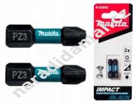 Torzní bity Pz3 x 25 mm Makita B-63650 Impact Black