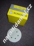 Klingspor 301225 Brusný papír na suchý zip pr.150 mm zrno 220, otvorů 6