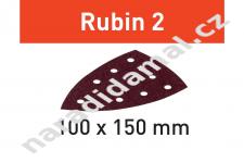 Festool 577572 STF DELTA/9 P60 RU2/50 Brusný žehličkový výsek na suchý zip 100 x 150 mm