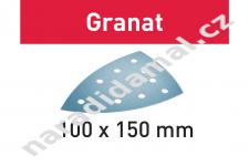 Festool 577542 STF DELTA/9 P40 GR/50 Brusný žehličkový výsek na suchý zip 100 x 150 mm