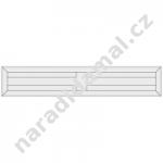 Žiletky-nože N010-30041 tvrdokovové 30x5,5x1,1mm 4-břit CMT