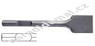 Sekáč Hitachi (751524) 80 x 400 mm na asfalt, úchyt šestihran 28 mm