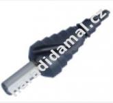 Stupňovitý vrták 4-20 mm, Makita P-69973 HSS-Co + TiALN