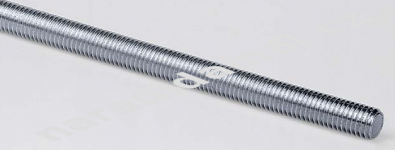 Závitové pozinkované tyče délky 1 m, pevnost 4,8 DIN975