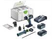 Festool TPC 18/4 5,0/4,0 I-Set (577621) aku příklepová vrtačka/šroubovák, QUADRIVE, 18V/5,0/4,0Ah Li-ion