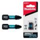 Torzní bity Pz2 x 25 mm Makita B-63644 Impact Black