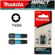 Torzní bity Tx30 x 25 mm Makita B-63694 Impact Black