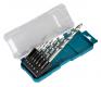 Makita D-75742 Sada vrtáků do kovu HSS-G 6 ks 2-8 mm v plastovém boxu
