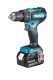 Makita DHP485RFJ aku příklepová vrtačka/šroubovák 18V/3Ah LXT Li-ion