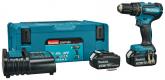 Makita DHP485SFJ aku příklepová vrtačka/šroubovák 18V/3Ah LXT Li-ion