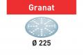 Festool 205655 STF D225/128 P80 GR/25 brusný papír na suchý zip pr. 225 mm Granat