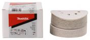 Brusný papír na suchý zip pr.125 mm zrno 100, otvorů 8 Makita P-37415