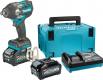 Makita TW007GM201 aku rázový utahovák 1/2'' 40V/4Ah XGT Li-ion